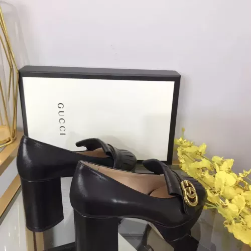 Replica Gucci High-Heeled Shoes For Women #1275741 $100.00 USD for Wholesale