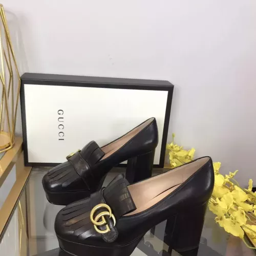 Replica Gucci High-Heeled Shoes For Women #1275741 $100.00 USD for Wholesale