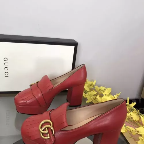 Replica Gucci High-Heeled Shoes For Women #1275742 $100.00 USD for Wholesale