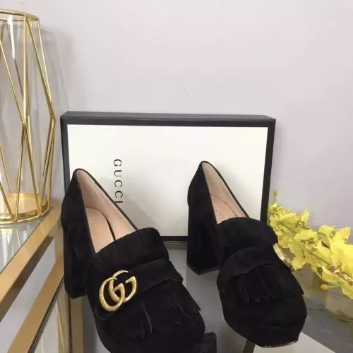 Replica Gucci High-Heeled Shoes For Women #1275743 $100.00 USD for Wholesale