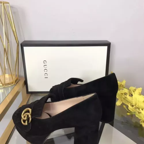 Replica Gucci High-Heeled Shoes For Women #1275743 $100.00 USD for Wholesale