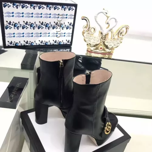 Replica Gucci Boots For Women #1275744 $125.00 USD for Wholesale