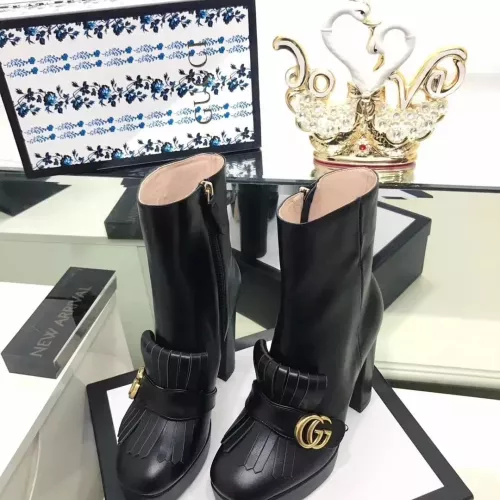 Replica Gucci Boots For Women #1275744 $125.00 USD for Wholesale