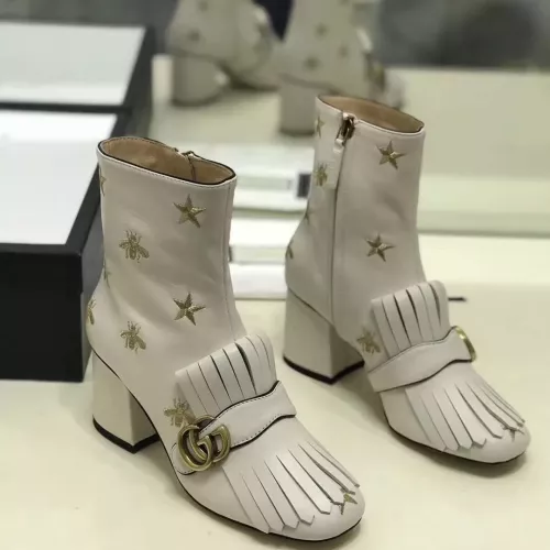 Replica Gucci Boots For Women #1275745 $125.00 USD for Wholesale