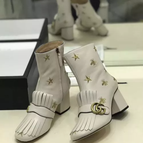 Replica Gucci Boots For Women #1275745 $125.00 USD for Wholesale