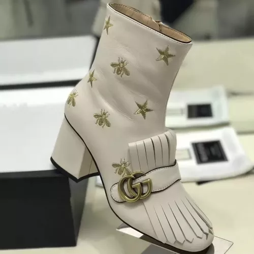 Replica Gucci Boots For Women #1275745 $125.00 USD for Wholesale