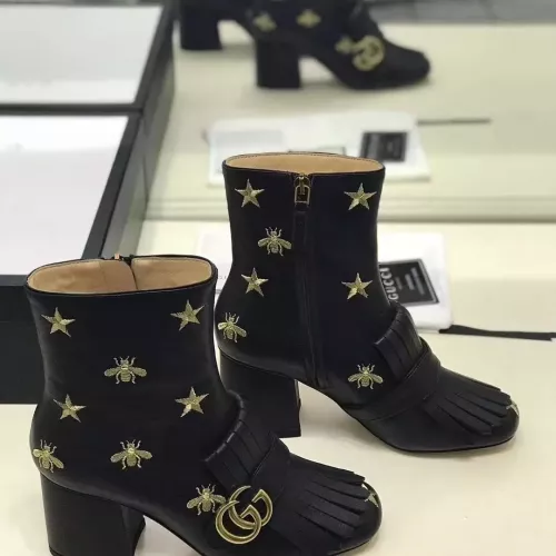 Replica Gucci Boots For Women #1275746 $125.00 USD for Wholesale