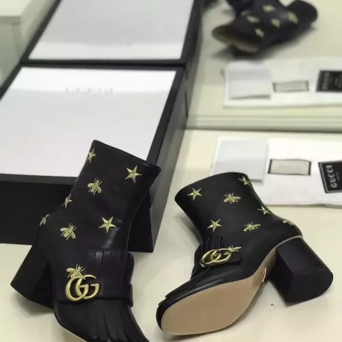 Replica Gucci Boots For Women #1275746 $125.00 USD for Wholesale