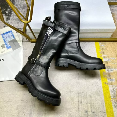 Replica Christian Dior Boots For Women #1275749 $145.00 USD for Wholesale