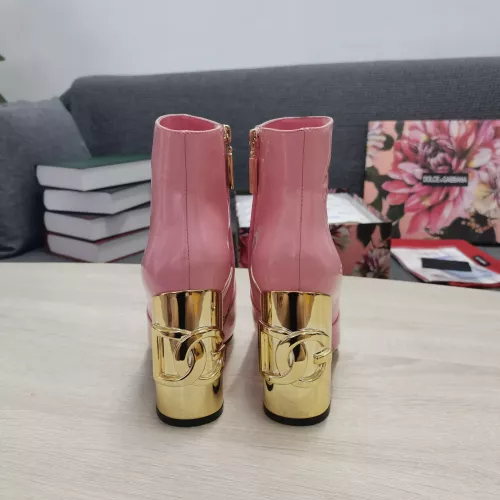 Replica Dolce & Gabbana D&G Boots For Women #1275764 $160.00 USD for Wholesale