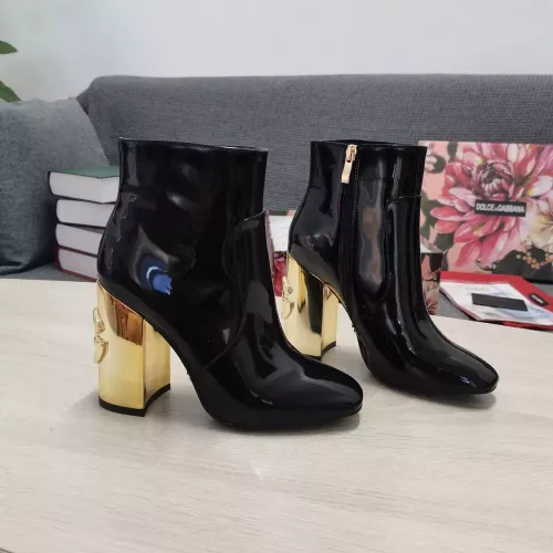 Dolce &amp; Gabbana D&amp;G Boots For Women #1275765 $160.00 USD, Wholesale Replica Dolce &amp; Gabbana D&amp;G Boots