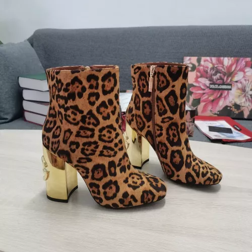 Dolce &amp; Gabbana D&amp;G Boots For Women #1275766 $160.00 USD, Wholesale Replica Dolce &amp; Gabbana D&amp;G Boots