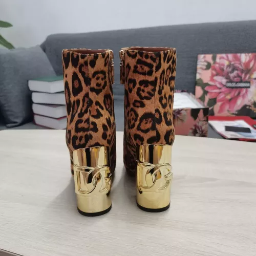 Replica Dolce & Gabbana D&G Boots For Women #1275766 $160.00 USD for Wholesale