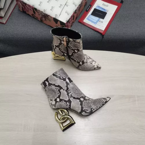 Replica Dolce & Gabbana D&G Boots For Women #1275768 $165.00 USD for Wholesale