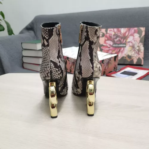 Replica Dolce & Gabbana D&G Boots For Women #1275768 $165.00 USD for Wholesale