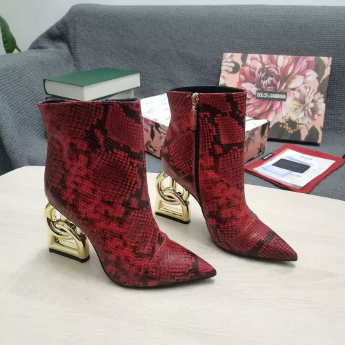 Dolce &amp; Gabbana D&amp;G Boots For Women #1275769 $165.00 USD, Wholesale Replica Dolce &amp; Gabbana D&amp;G Boots