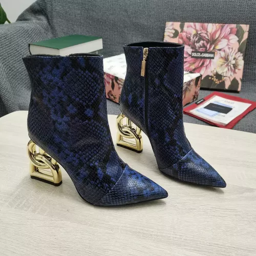 Dolce &amp; Gabbana D&amp;G Boots For Women #1275770 $165.00 USD, Wholesale Replica Dolce &amp; Gabbana D&amp;G Boots