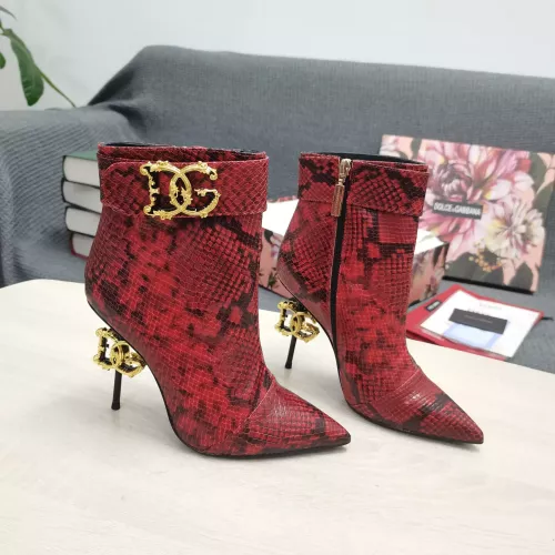 Dolce &amp; Gabbana D&amp;G Boots For Women #1275778 $172.00 USD, Wholesale Replica Dolce &amp; Gabbana D&amp;G Boots