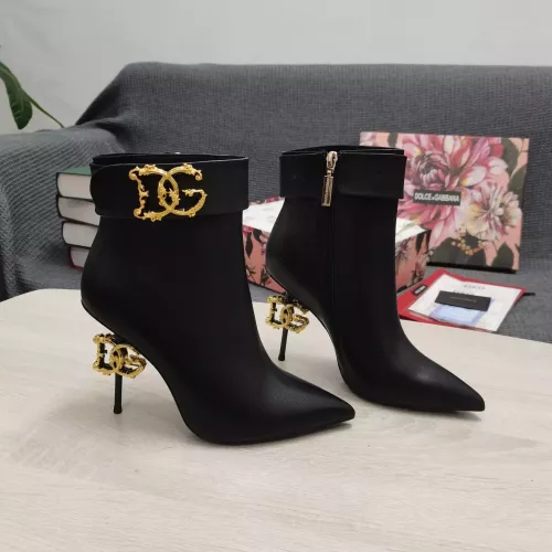 Dolce &amp; Gabbana D&amp;G Boots For Women #1275782 $172.00 USD, Wholesale Replica Dolce &amp; Gabbana D&amp;G Boots