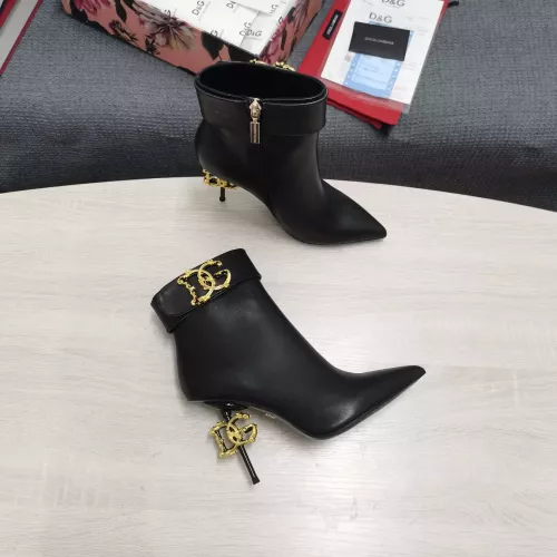 Replica Dolce & Gabbana D&G Boots For Women #1275782 $172.00 USD for Wholesale