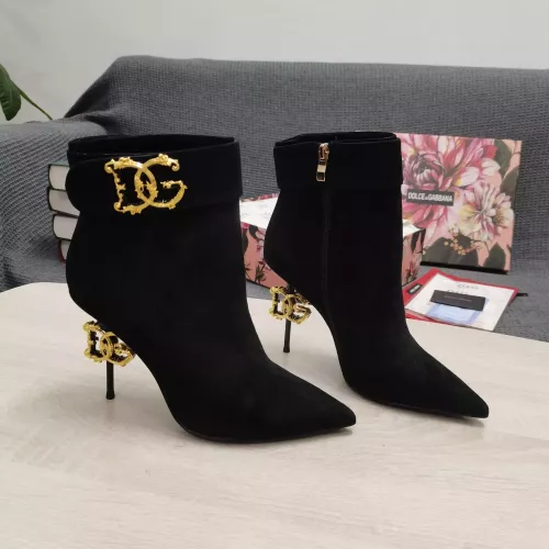 Dolce &amp; Gabbana D&amp;G Boots For Women #1275785 $172.00 USD, Wholesale Replica Dolce &amp; Gabbana D&amp;G Boots