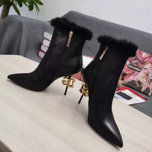 Replica Dolce & Gabbana D&G Boots For Women #1275788 $175.00 USD for Wholesale