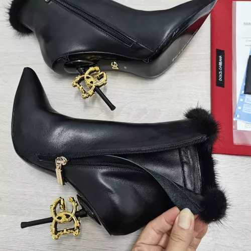 Replica Dolce & Gabbana D&G Boots For Women #1275788 $175.00 USD for Wholesale