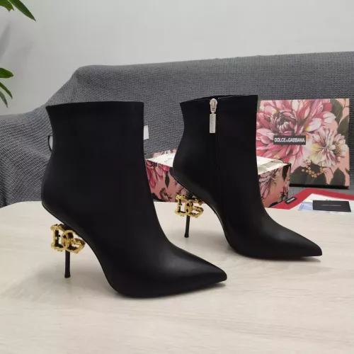 Dolce &amp; Gabbana D&amp;G Boots For Women #1275805 $165.00 USD, Wholesale Replica Dolce &amp; Gabbana D&amp;G Boots