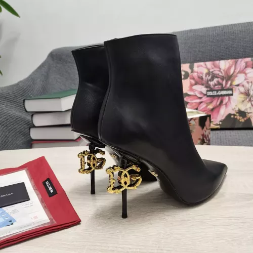 Replica Dolce & Gabbana D&G Boots For Women #1275805 $165.00 USD for Wholesale