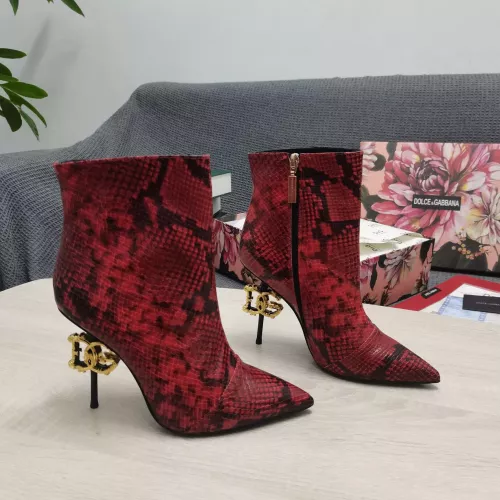 Dolce &amp; Gabbana D&amp;G Boots For Women #1275817 $165.00 USD, Wholesale Replica Dolce &amp; Gabbana D&amp;G Boots