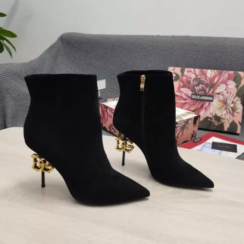 Dolce &amp; Gabbana D&amp;G Boots For Women #1275819 $165.00 USD, Wholesale Replica Dolce &amp; Gabbana D&amp;G Boots