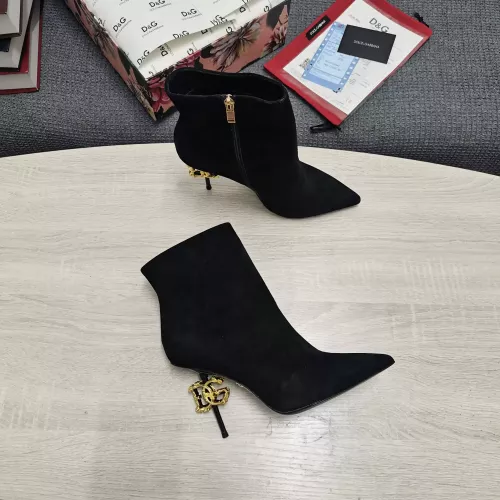 Replica Dolce & Gabbana D&G Boots For Women #1275819 $165.00 USD for Wholesale