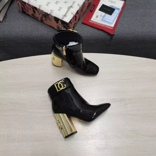 Replica Dolce & Gabbana D&G Boots For Women #1275826 $165.00 USD for Wholesale