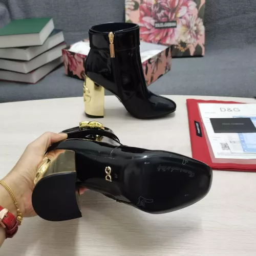 Replica Dolce & Gabbana D&G Boots For Women #1275826 $165.00 USD for Wholesale