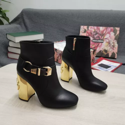 Dolce &amp; Gabbana D&amp;G Boots For Women #1275829 $165.00 USD, Wholesale Replica Dolce &amp; Gabbana D&amp;G Boots