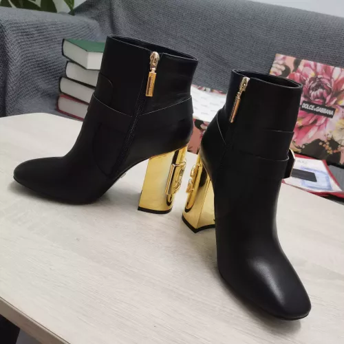 Replica Dolce & Gabbana D&G Boots For Women #1275829 $165.00 USD for Wholesale