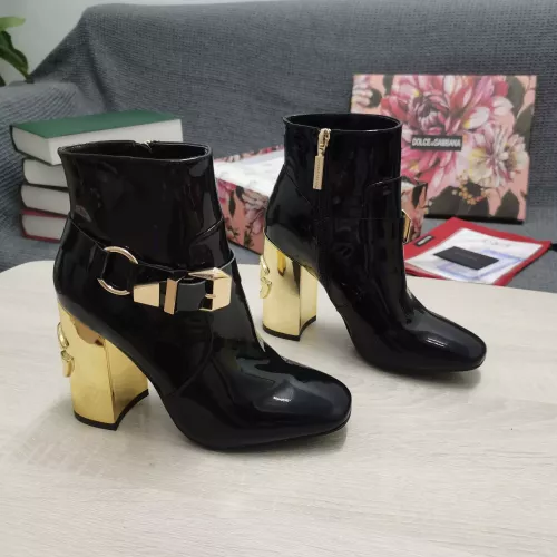 Dolce &amp; Gabbana D&amp;G Boots For Women #1275831 $165.00 USD, Wholesale Replica Dolce &amp; Gabbana D&amp;G Boots