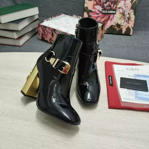 Replica Dolce & Gabbana D&G Boots For Women #1275831 $165.00 USD for Wholesale