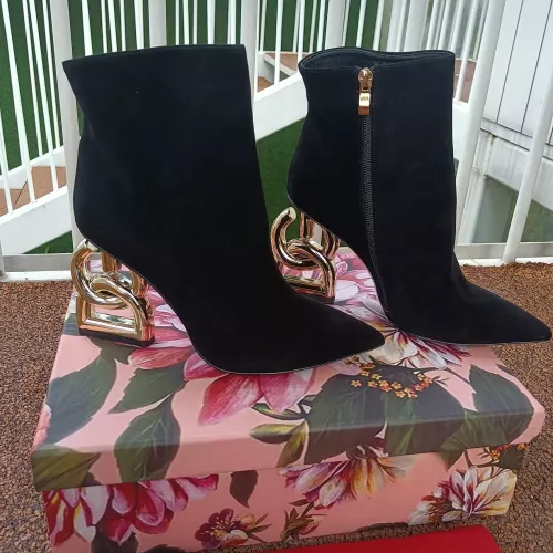 Dolce &amp; Gabbana D&amp;G Boots For Women #1275834 $165.00 USD, Wholesale Replica Dolce &amp; Gabbana D&amp;G Boots