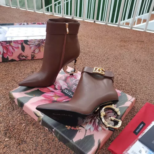 Replica Dolce & Gabbana D&G Boots For Women #1275838 $172.00 USD for Wholesale