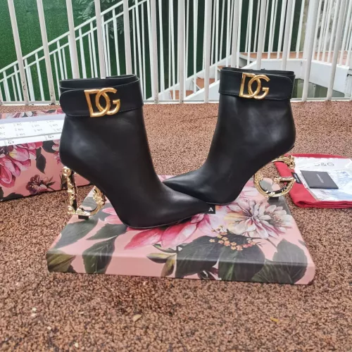 Replica Dolce & Gabbana D&G Boots For Women #1275839 $172.00 USD for Wholesale