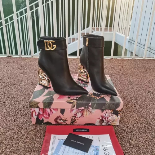 Dolce &amp; Gabbana D&amp;G Boots For Women #1275845 $172.00 USD, Wholesale Replica Dolce &amp; Gabbana D&amp;G Boots