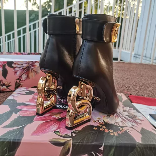 Replica Dolce & Gabbana D&G Boots For Women #1275845 $172.00 USD for Wholesale