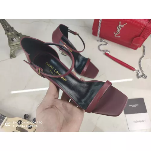 Replica Yves Saint Laurent YSL Sandal For Women #1275893 $100.00 USD for Wholesale