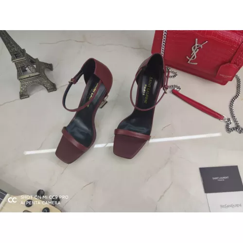 Replica Yves Saint Laurent YSL Sandal For Women #1275893 $100.00 USD for Wholesale