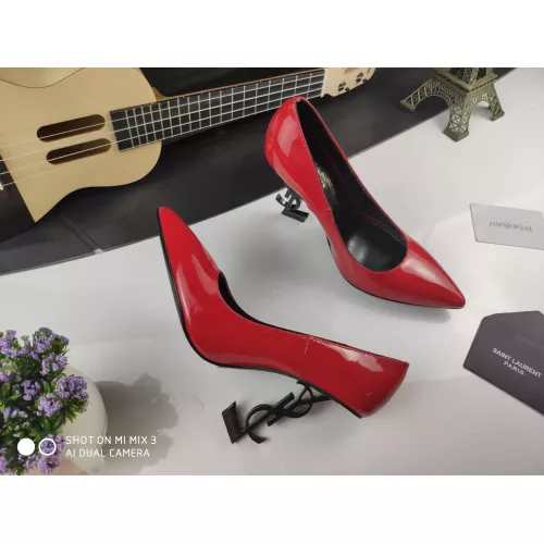 Replica Yves Saint Laurent YSL High-Heeled Shoes For Women #1275933 $115.00 USD for Wholesale