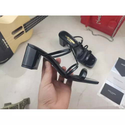 Replica Yves Saint Laurent YSL Slippers For Women #1275936 $85.00 USD for Wholesale