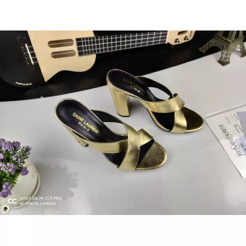 Replica Yves Saint Laurent YSL Slippers For Women #1275940 $88.00 USD for Wholesale