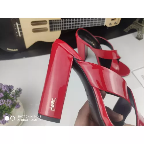 Replica Yves Saint Laurent YSL Slippers For Women #1275941 $88.00 USD for Wholesale