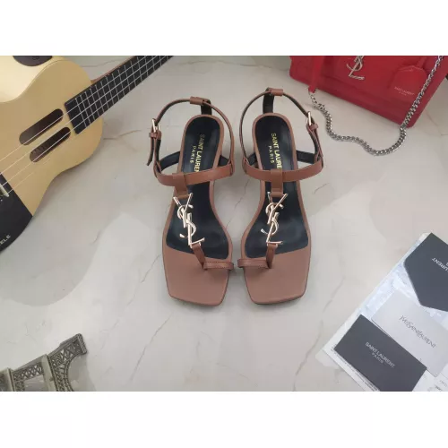 Replica Yves Saint Laurent YSL Sandal For Women #1275942 $92.00 USD for Wholesale